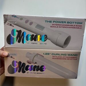 Mane The Power bottom‎ and 1.25' curling wand
